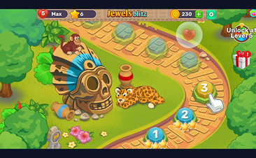 Jewels Blitz 4 - Screenshot